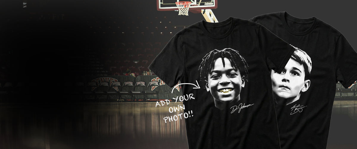 CUSTOM BIG
FACE TEES
NOW AVAILABLE!!