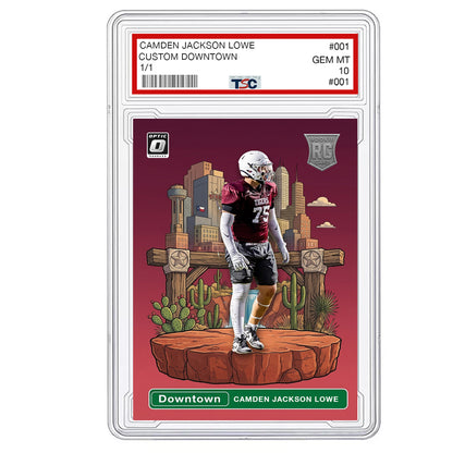 Custom Holo Downtown Card