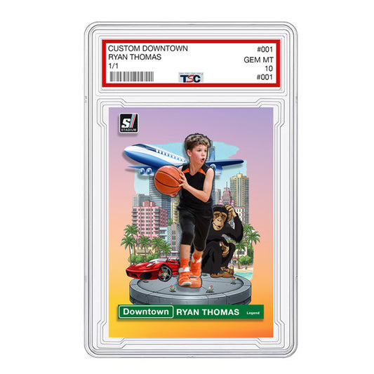 Custom Holo Downtown Card