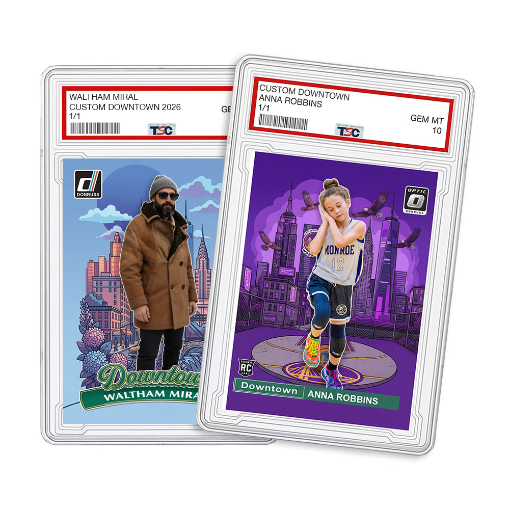 Custom Holo Downtown Card