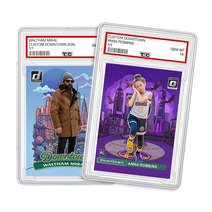 Custom Holo Downtown Card