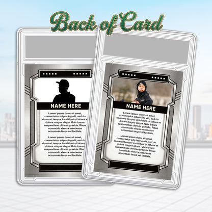 Custom Holo Downtown Card