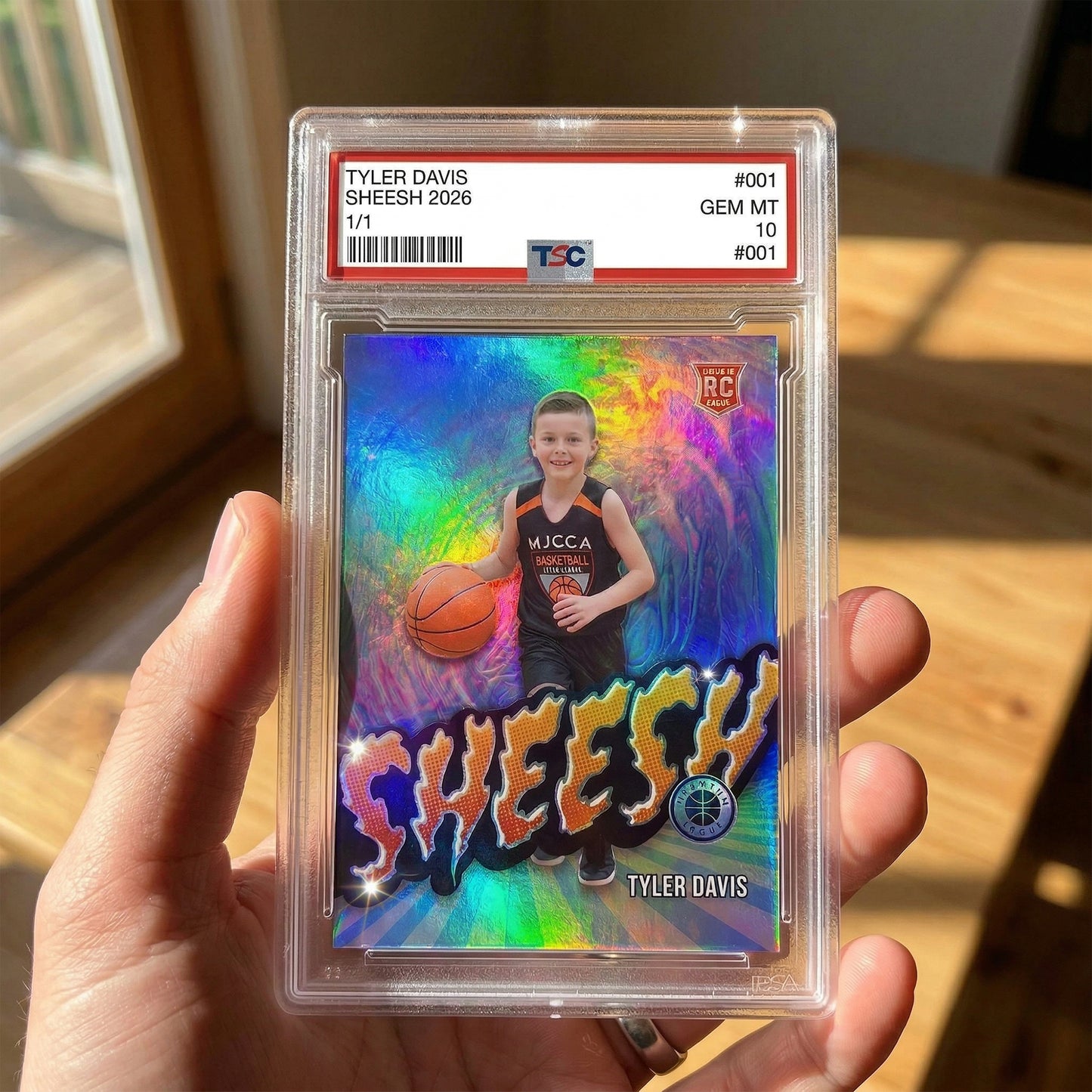Custom Trading Card Sheesh